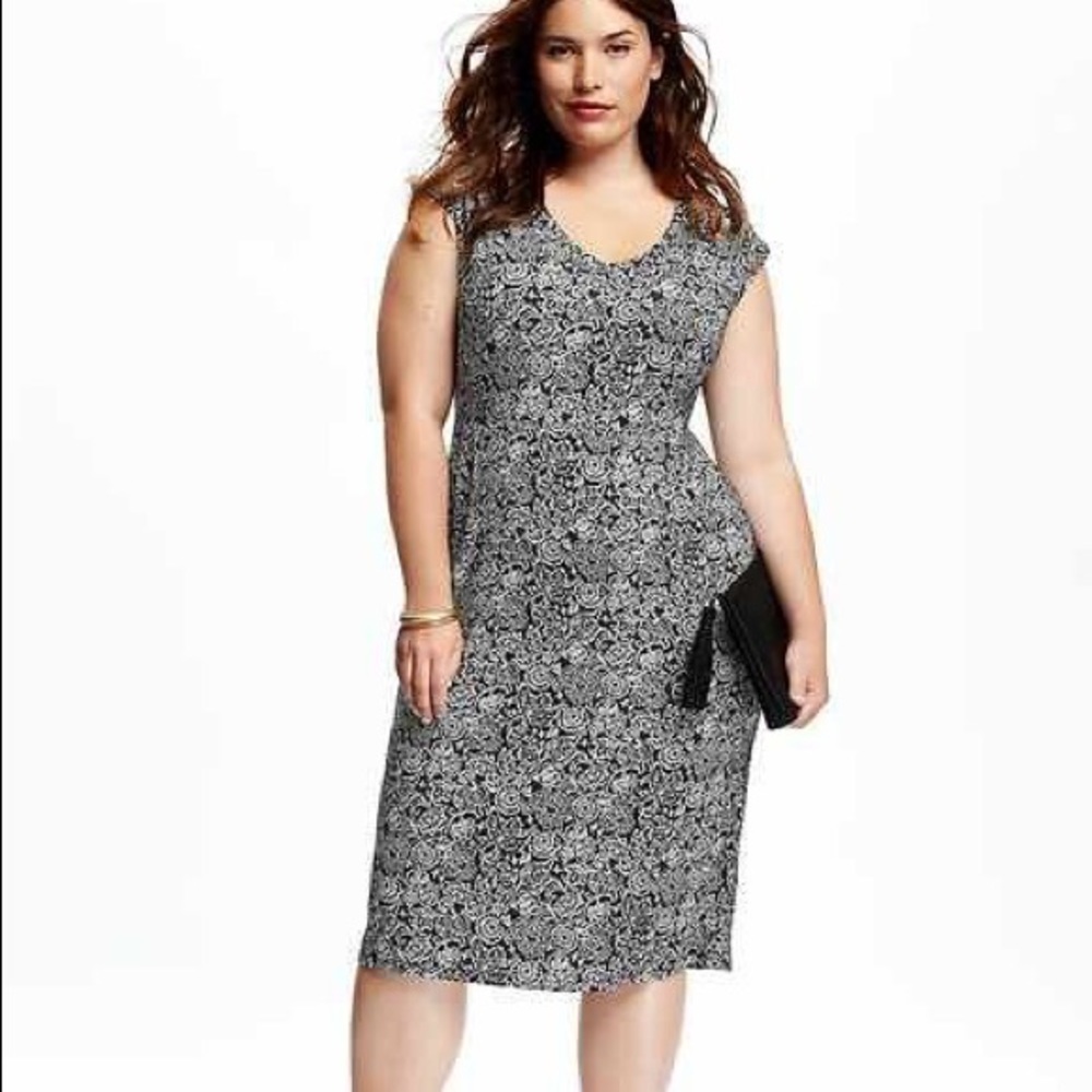 Old Navy Cap Sleeve Plus Size Dress 2X